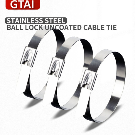 7.9mm SS304 Stainless Cable Tie and Self Locking Stainless Steel Cable Tie 