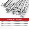 Stainless Steel Cable Tie---304 Ball Lock Uncoated Cable Tie